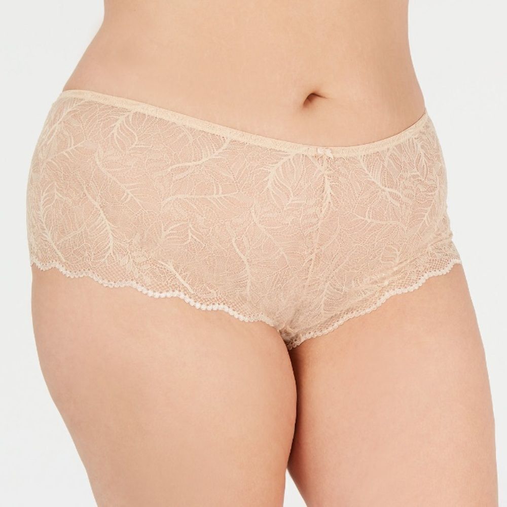 INC Women’s Plus Size Lace Boyshort